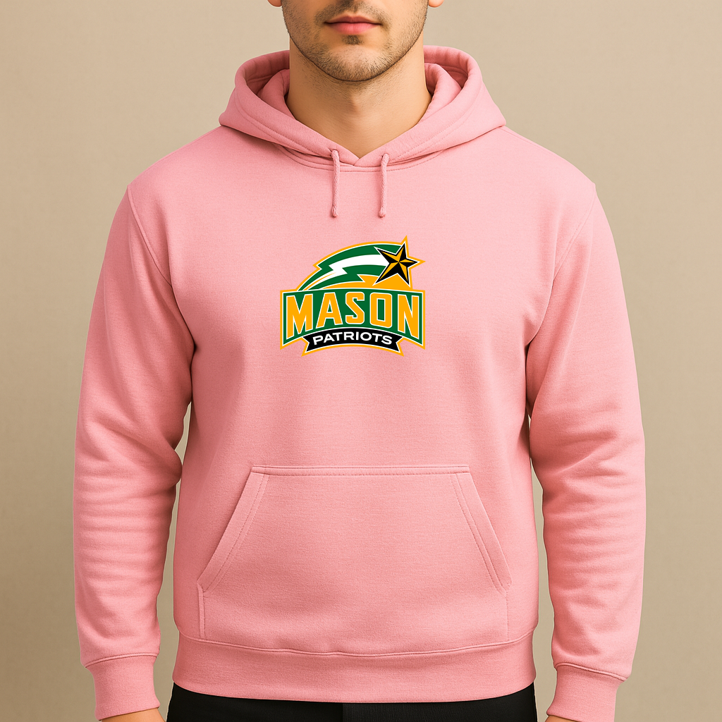 Men's George Mason Patriots Logo Pullover Hoodie