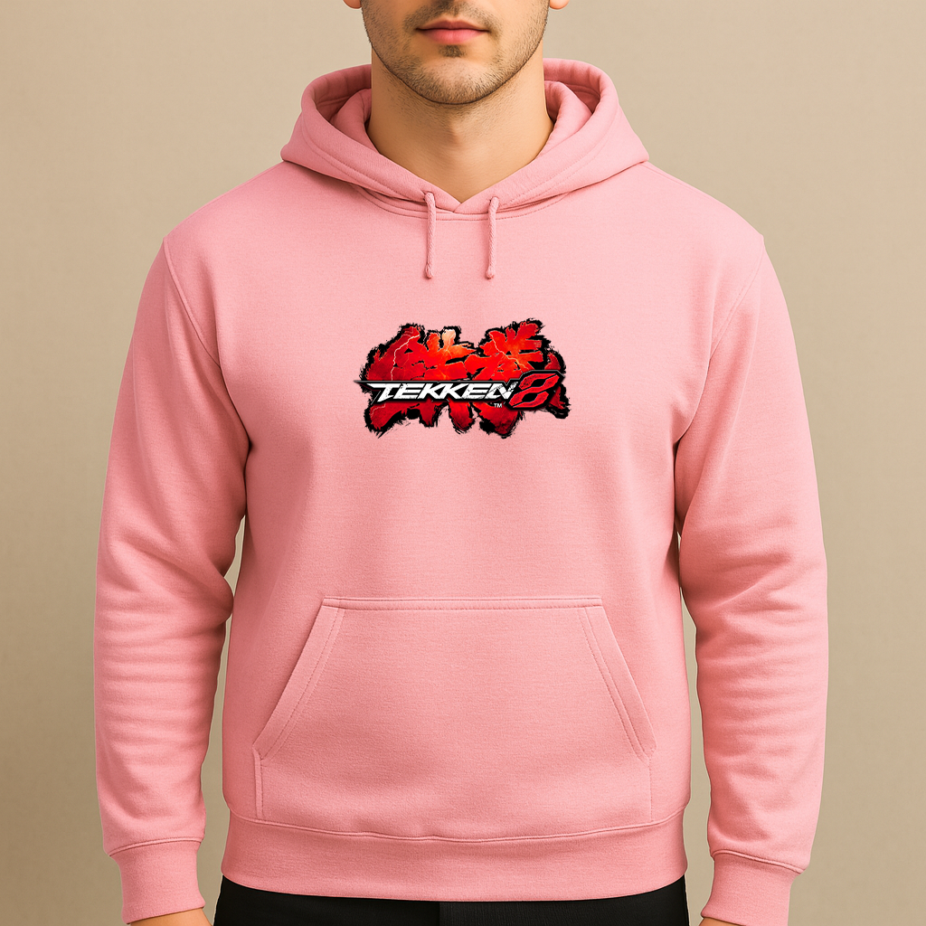 Men's Tekken 8 Game PS5 Pullover Hoodie