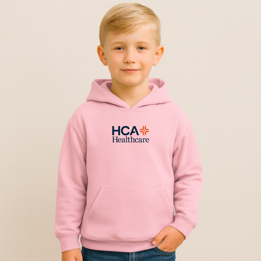 Youth HCA Healthcare Logo Pullover Hoodie
