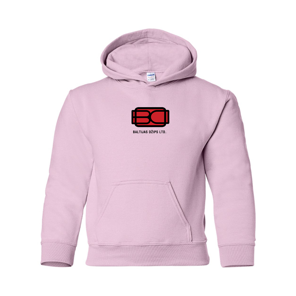 Youth Baltijas Dzips Logo Pullover Hoodie