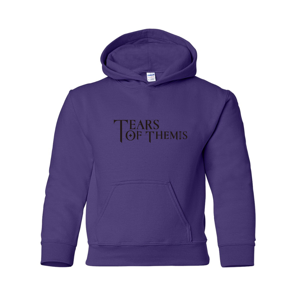 Youth Tear Of Themis Logo Gildan Heavy Blend  Hooded Sweatshirt