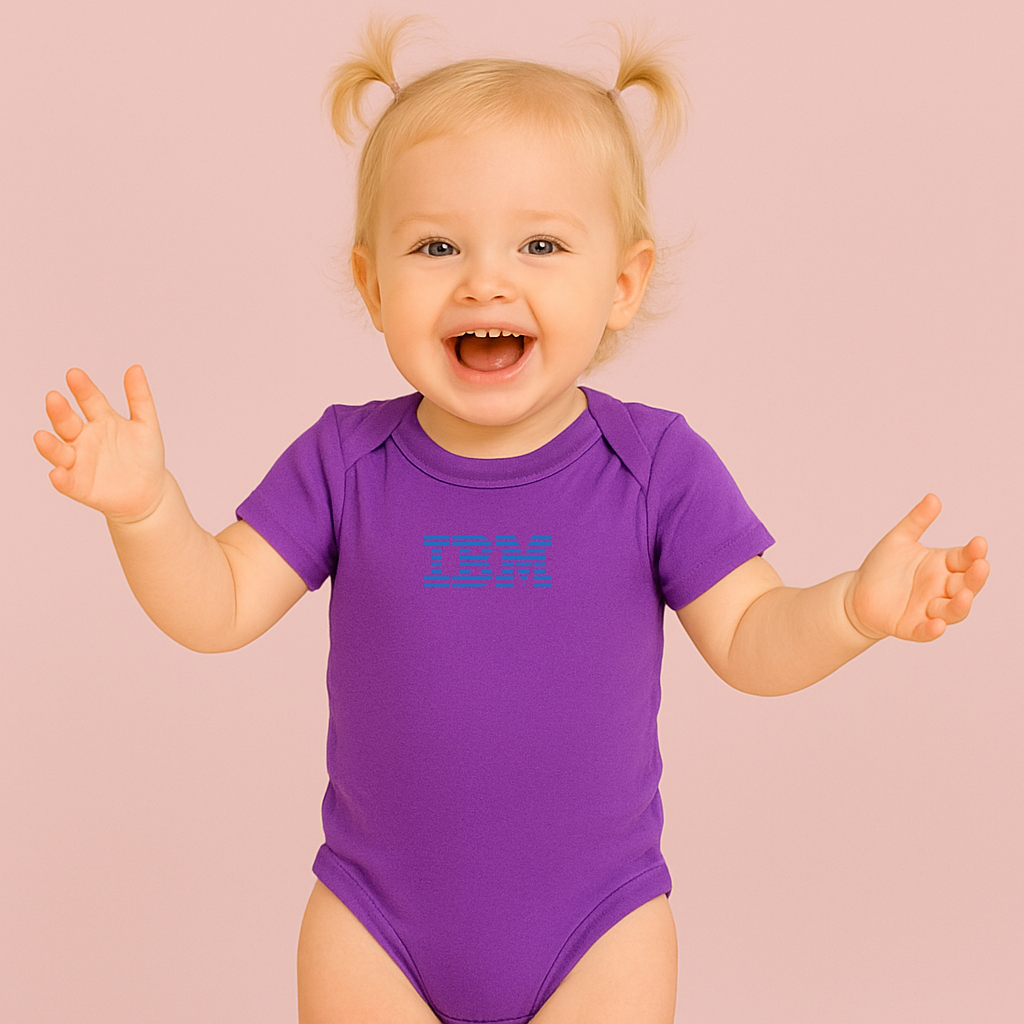 IBM Logo Baby Romper Onesie