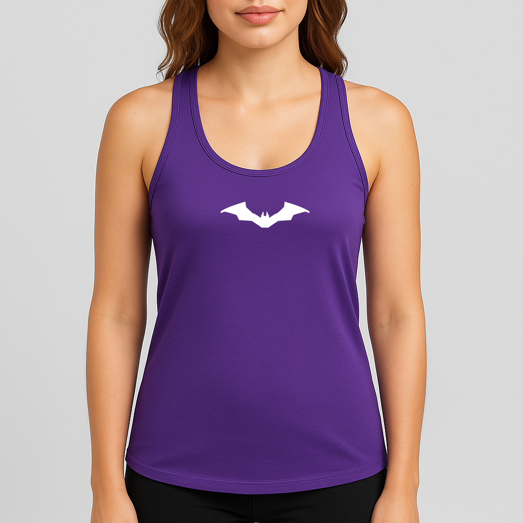 Women's New Batman DC Universe Superhero Racerback Tank Top