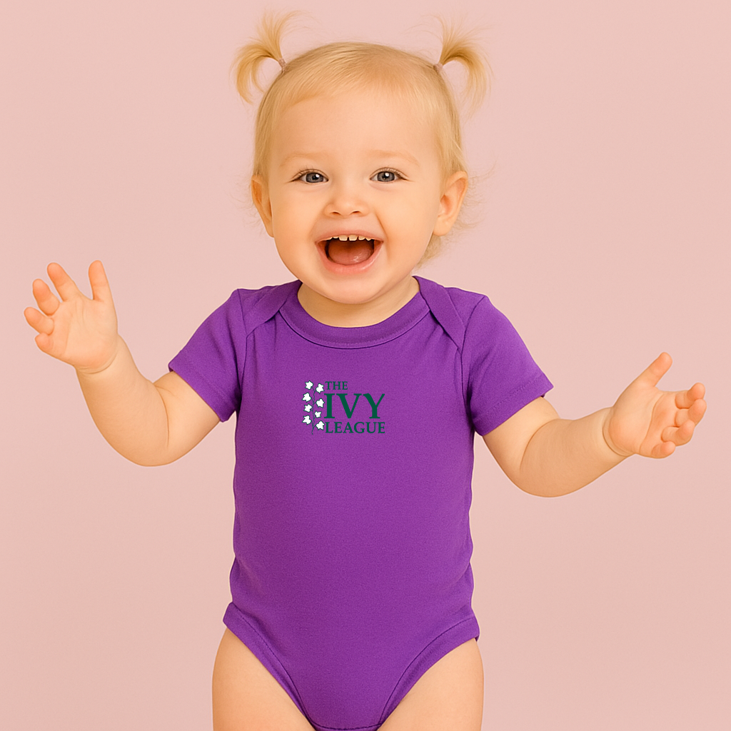 Ivy League Logo Baby Romper Onesie