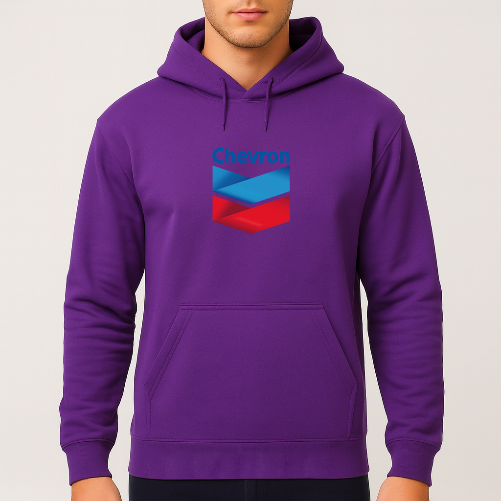 Men's Chevron Gas Station Pullover Hoodie