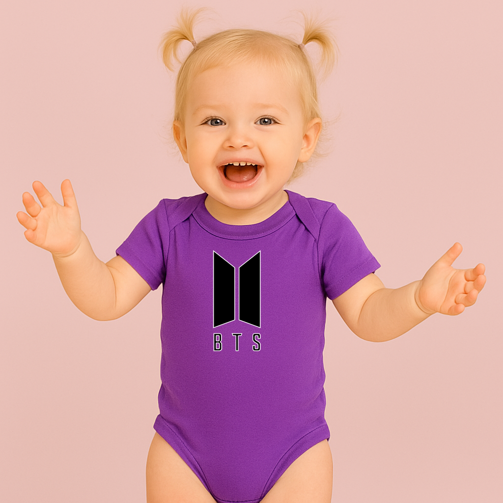 BTS Music Baby Romper Onesie