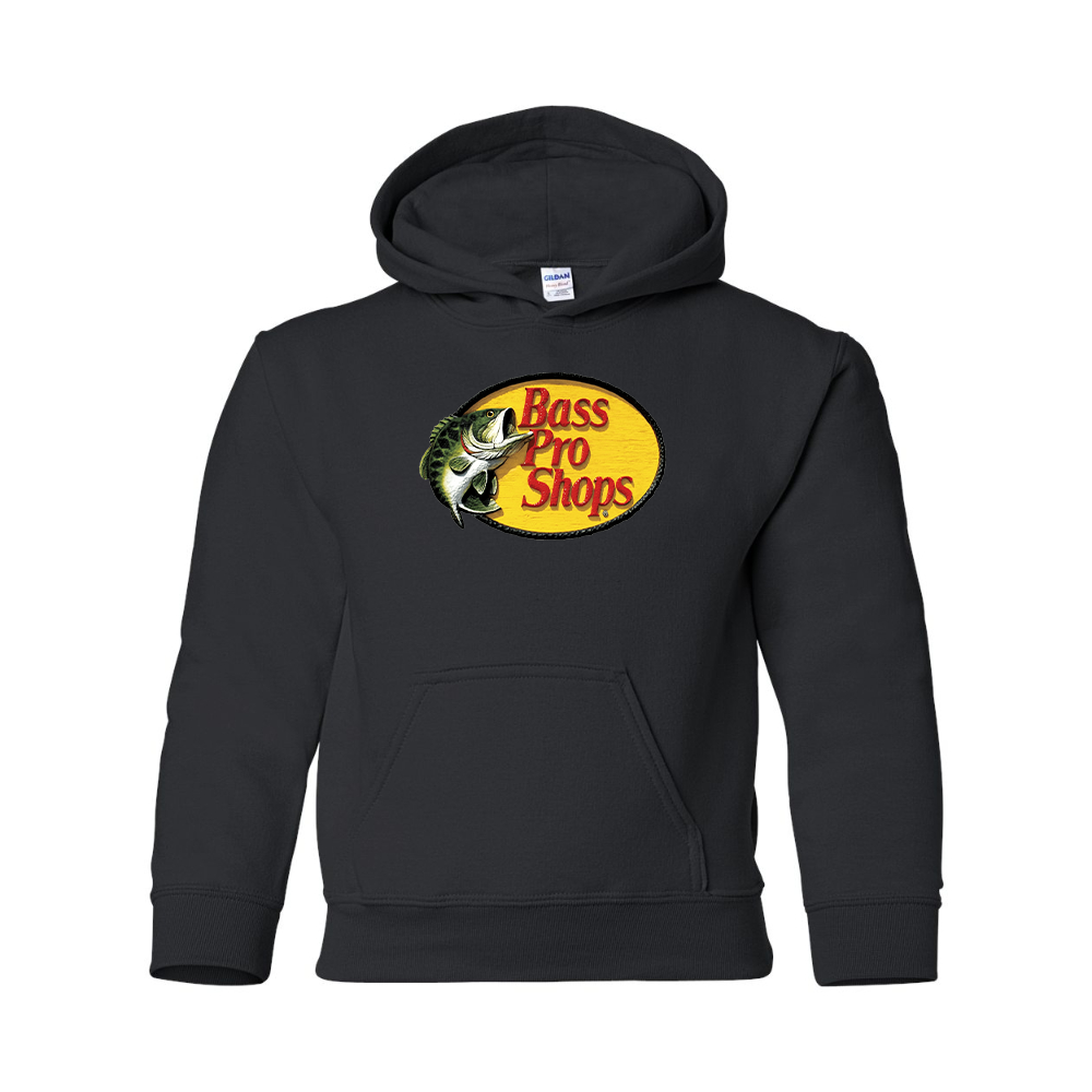 Youth Bass Pro Shops Logo Gildan Heavy Blend  Hooded Sweatshirt