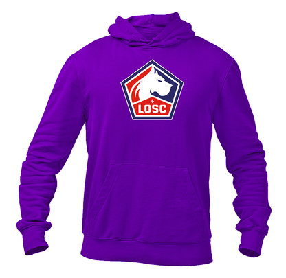 Men's Lille Olympique FC Pullover Hoodie