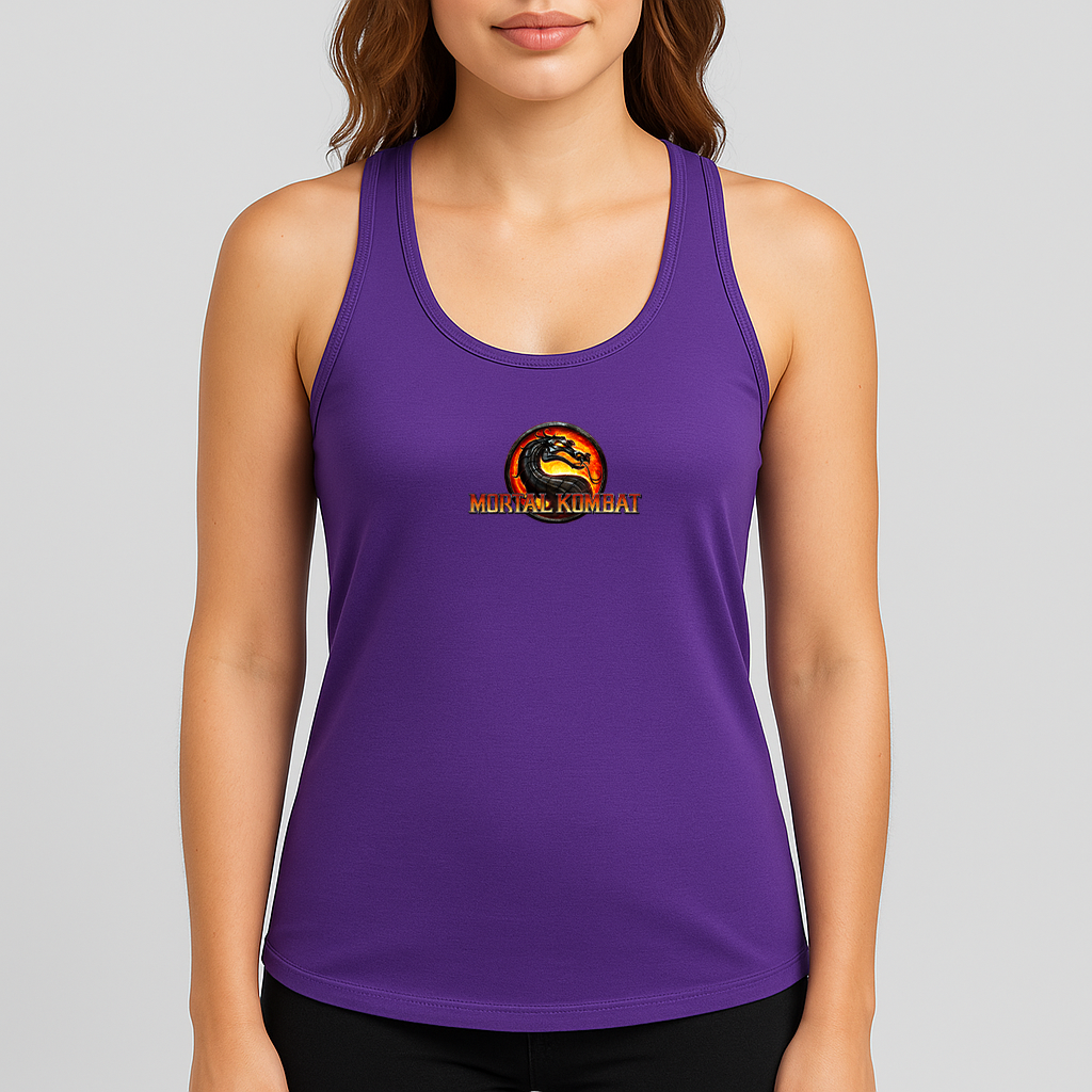 Women’s Mortal Kombat Game Racerback Tank Top