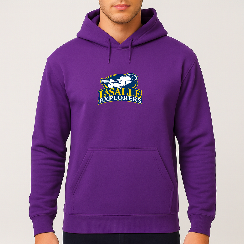Men's La Salle Explorers Logo Pullover Hoodie