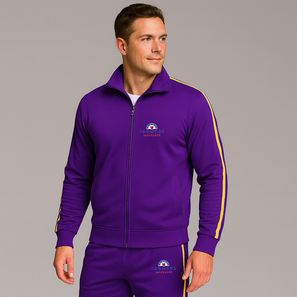 Men's Farmer_s Insurance Logo Dri-Fit TrackSuit