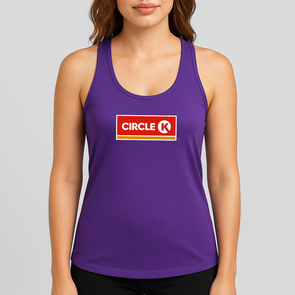 Women's Circle K Gas Station Racerback Tank Top