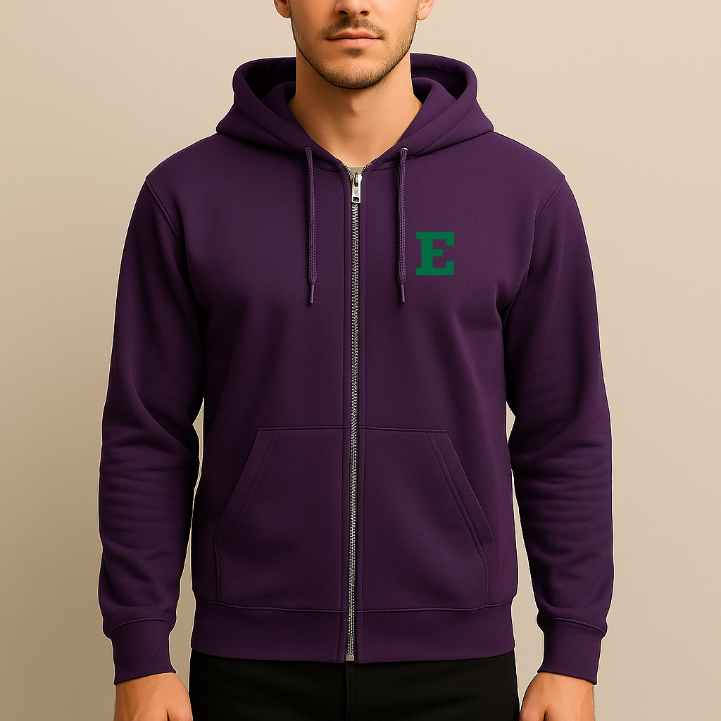 Men's Eastern Michigan Eagles Logo Zipper Hoodie