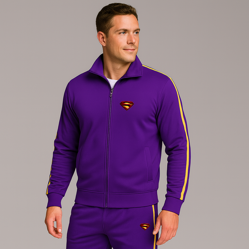 Men's Superman Superhero Dri-Fit TrackSuit