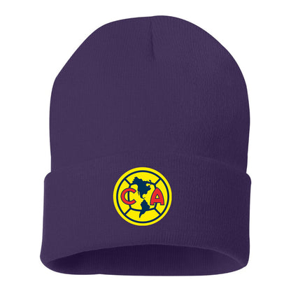 Club America Football Beanie Hat