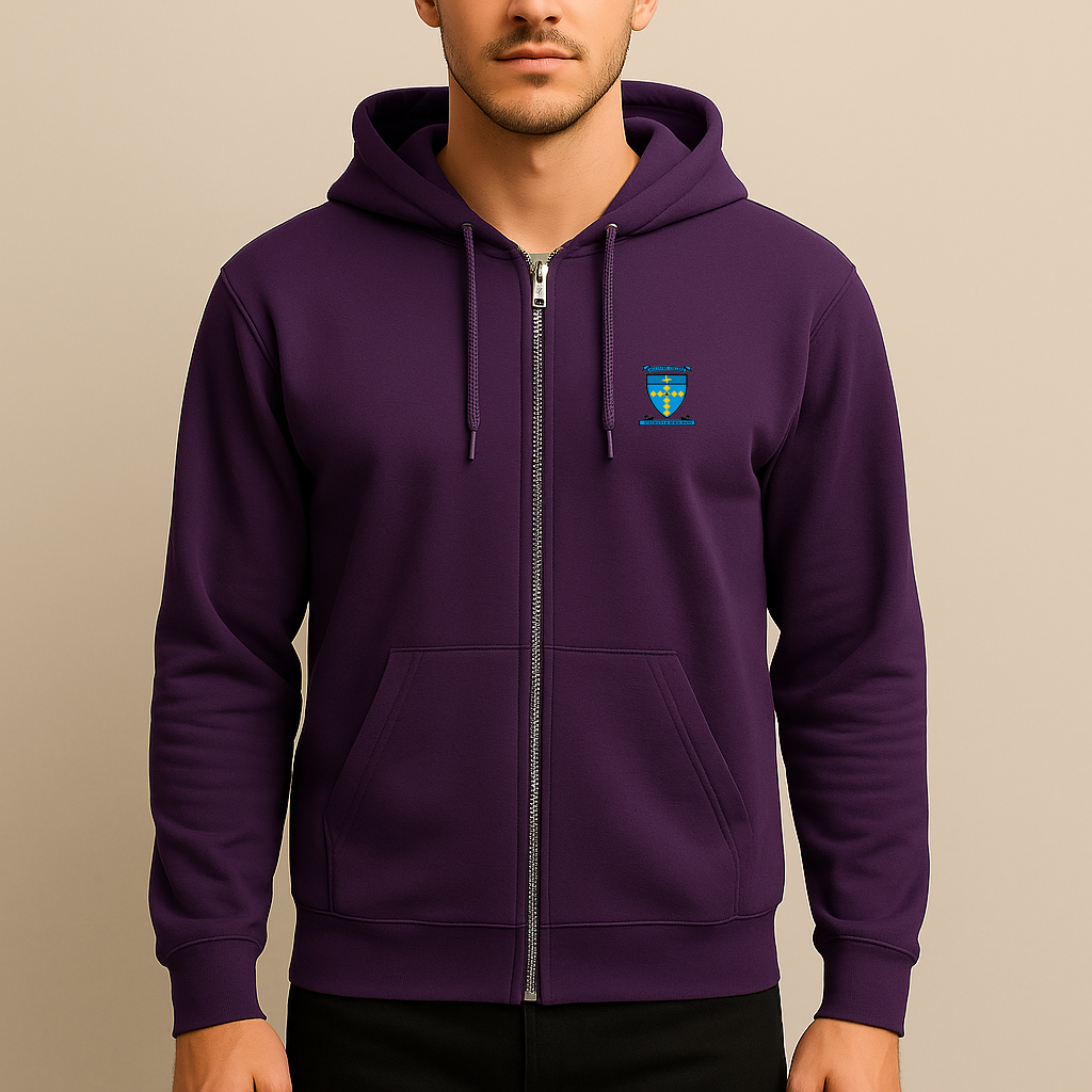 Men's Killester College Logo  Zipper Hoodie