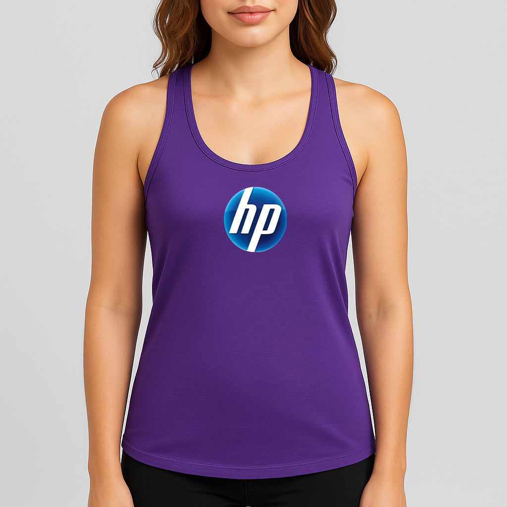 Women's HP Logo Next Level Ideal Racerback Tank