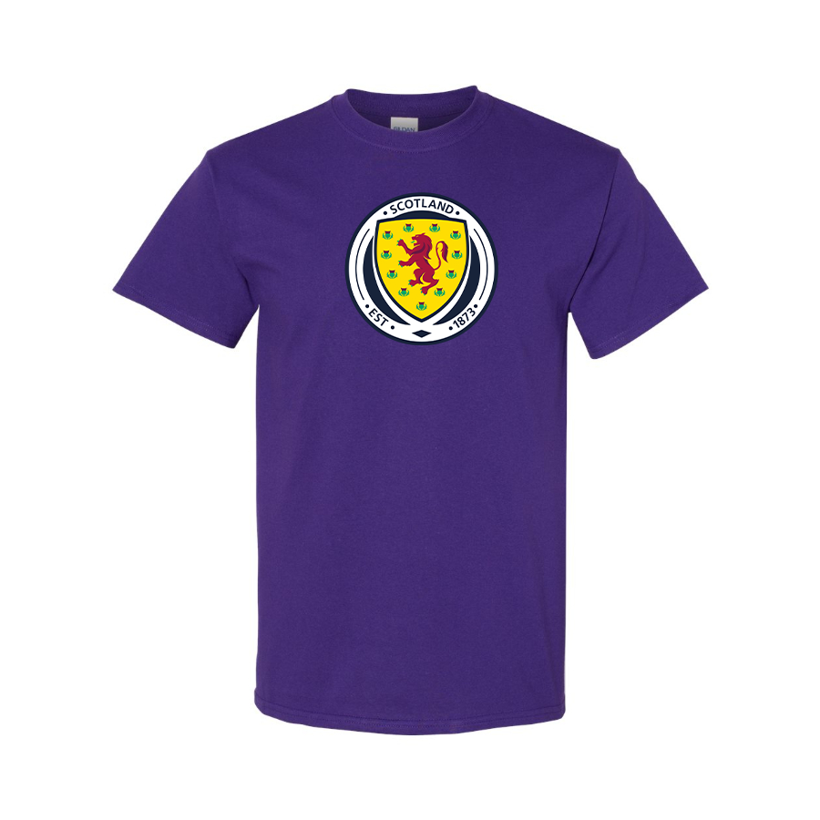 Men's Scotland National Soccer Team Cotton T-Shirt