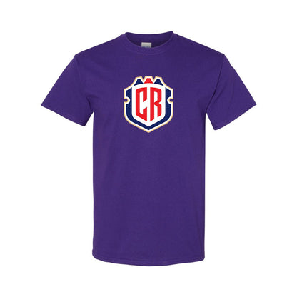 Men's Costa Rica National Soccer Team Cotton T-Shirt