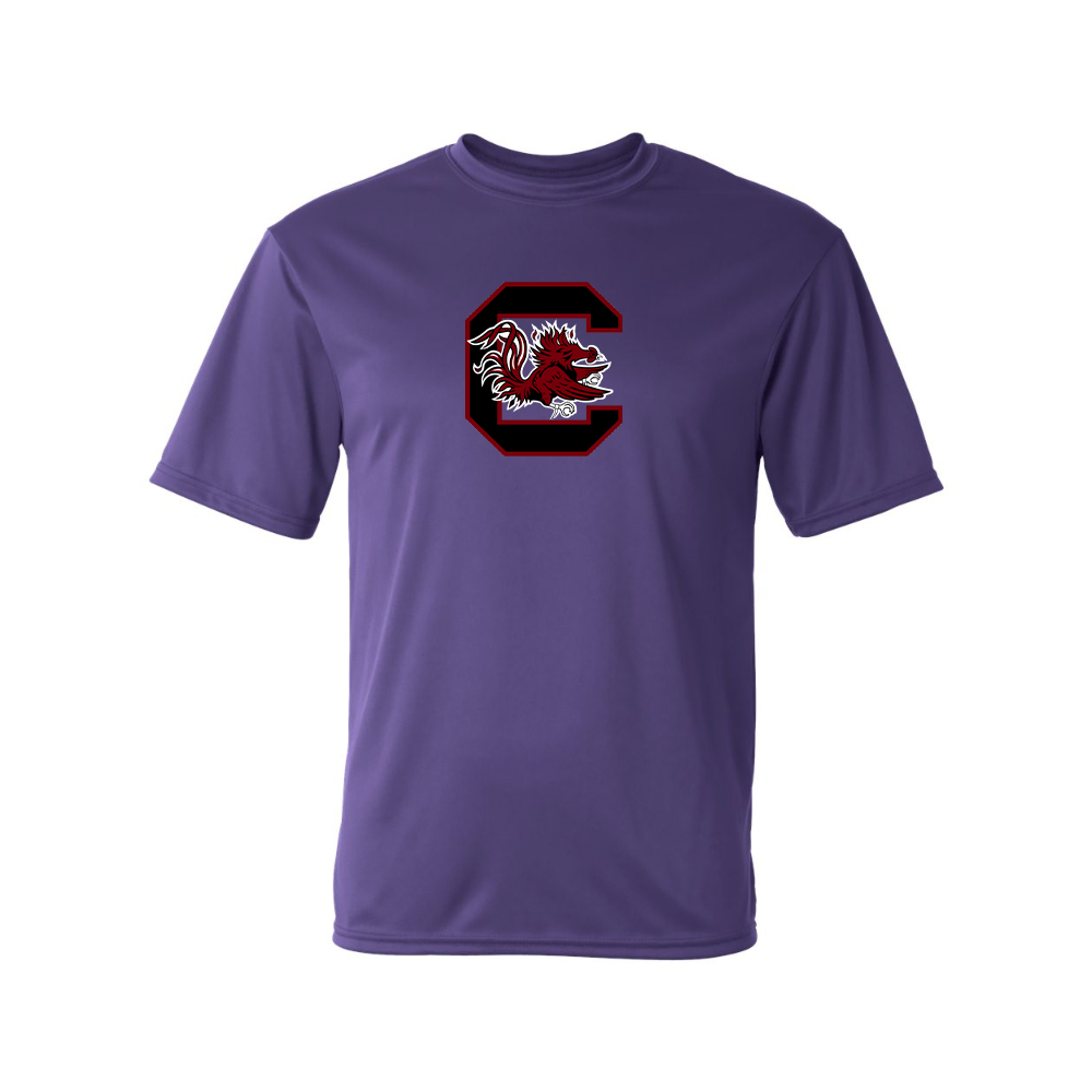 Men's South Carolina Gamecocks Logo Polyester T-Shirt