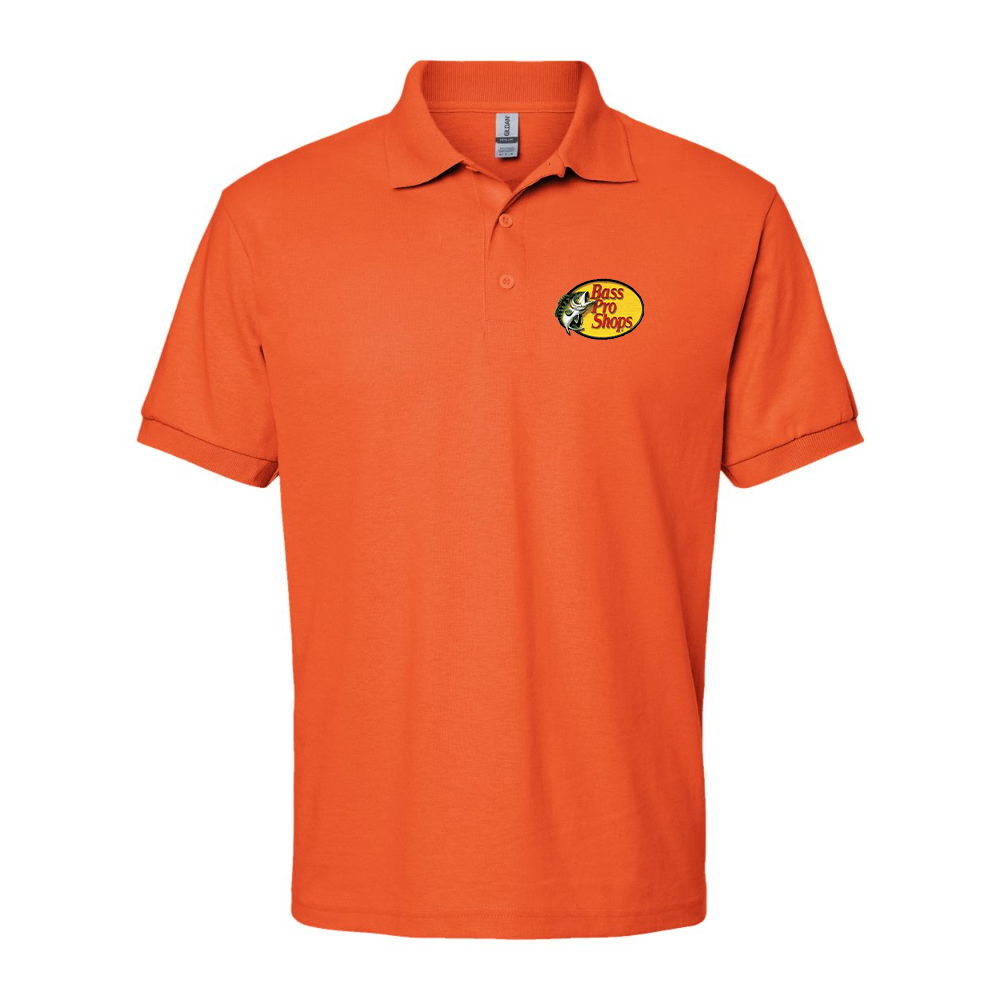 Men's Bass Pro Shops Logo Gildan Dry Blend Jersey Polo