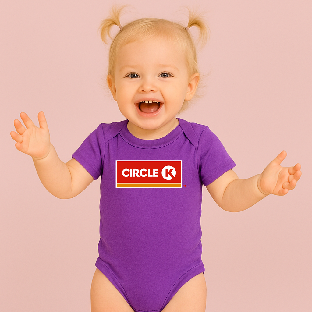 Circle K Gas Station Baby Romper Onesie