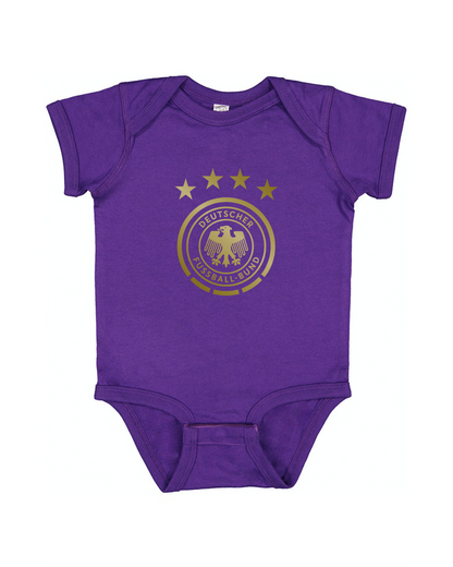 Baby Germany Soccer Romper Onesie