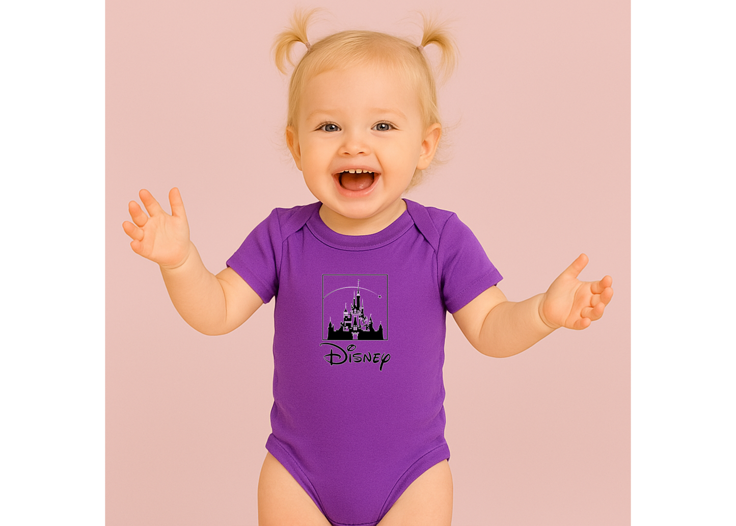 Walt Disney Cartoon Baby Romper Onesie