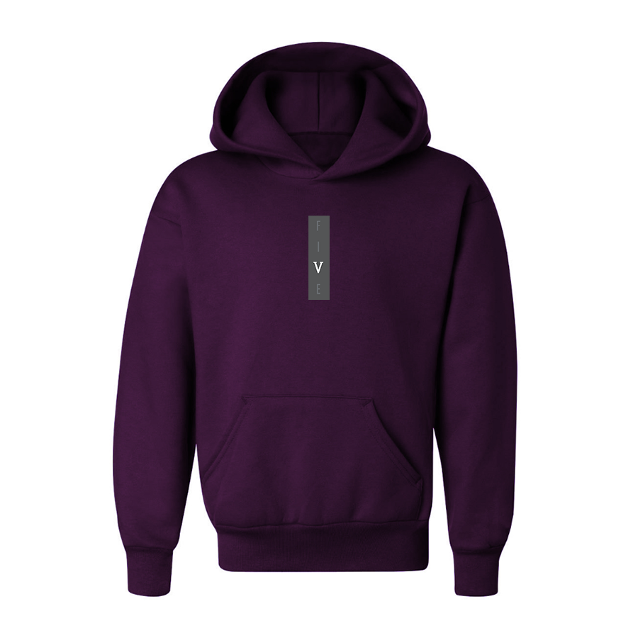 Youth Five Logo Pullover Hoodie