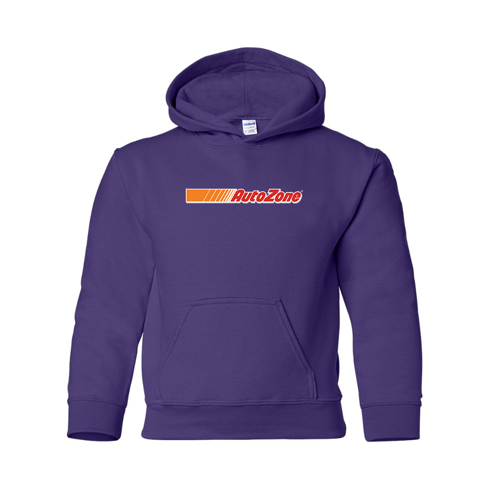 Youth AutoZone Logo Gildan Heavy Blend  Hooded Sweatshirt