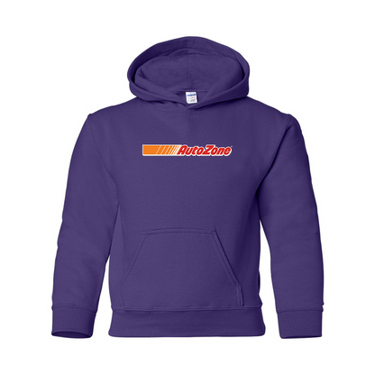 Youth AutoZone Logo Gildan Heavy Blend  Hooded Sweatshirt