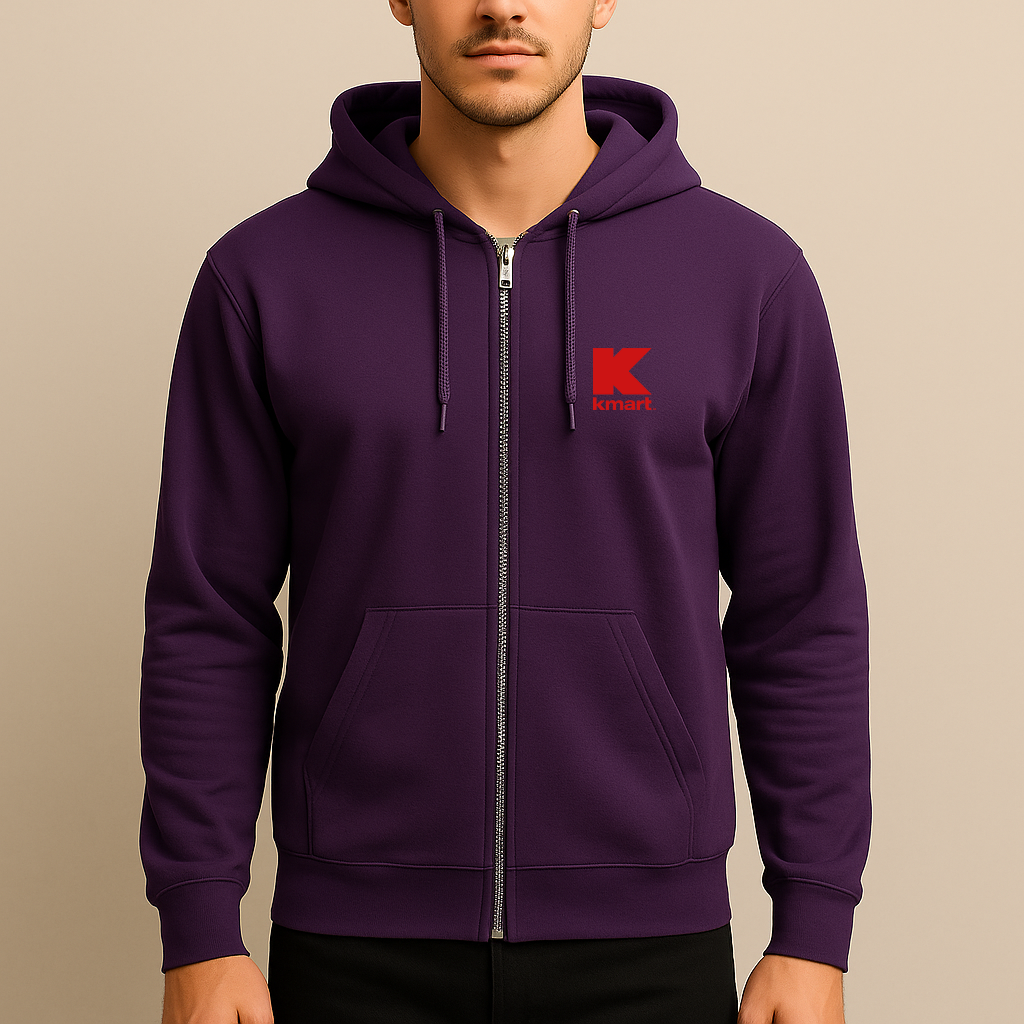 Men's Kmart Logo Zipper Hoodie