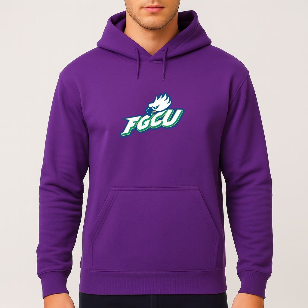 Men's Florida Gulf Coast Eagles Logo Pullover Hoodie