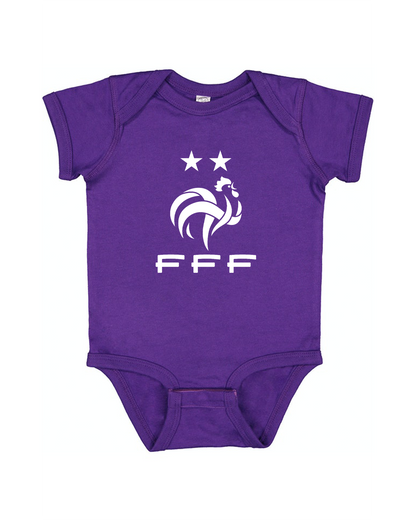 Baby France Soccer Romper Onesie