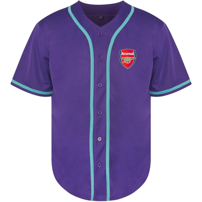 Men's Arsenal Soccer Baseball Jersey