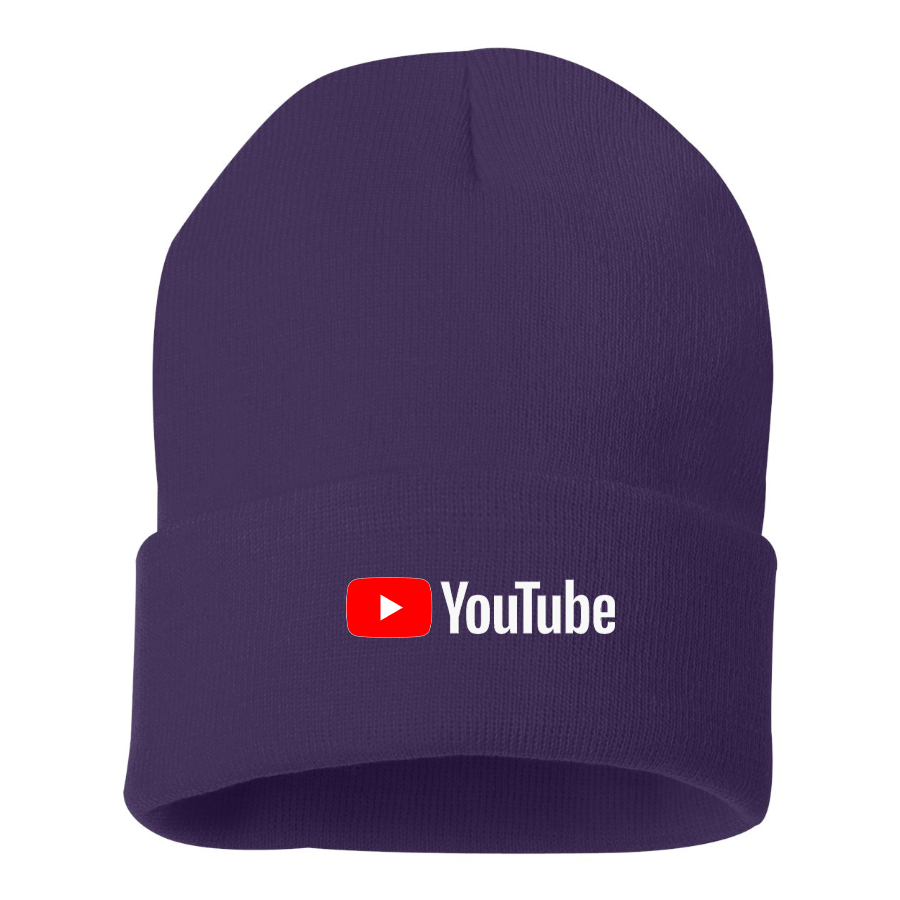 YouTube Social Video Steaming Beanie Hat