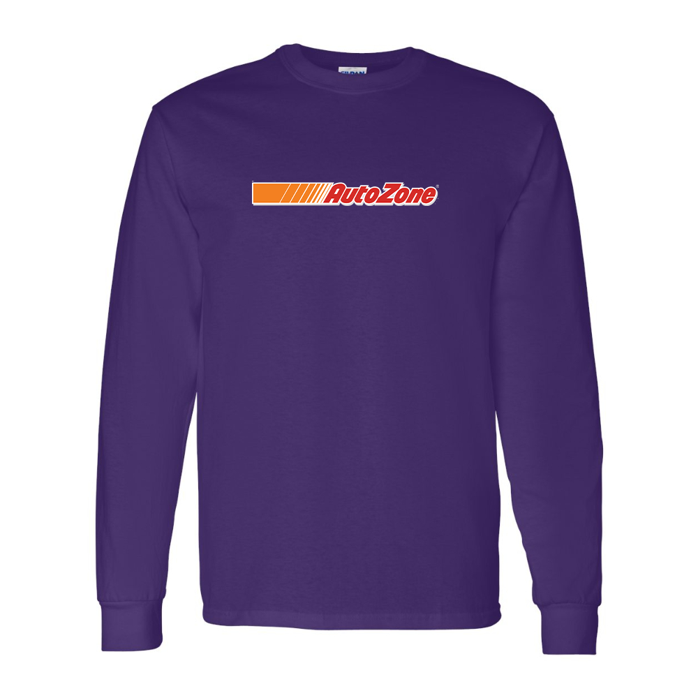Men's AutoZone Logo Gildan Heavy Cotton Long Sleeve T-Shirt