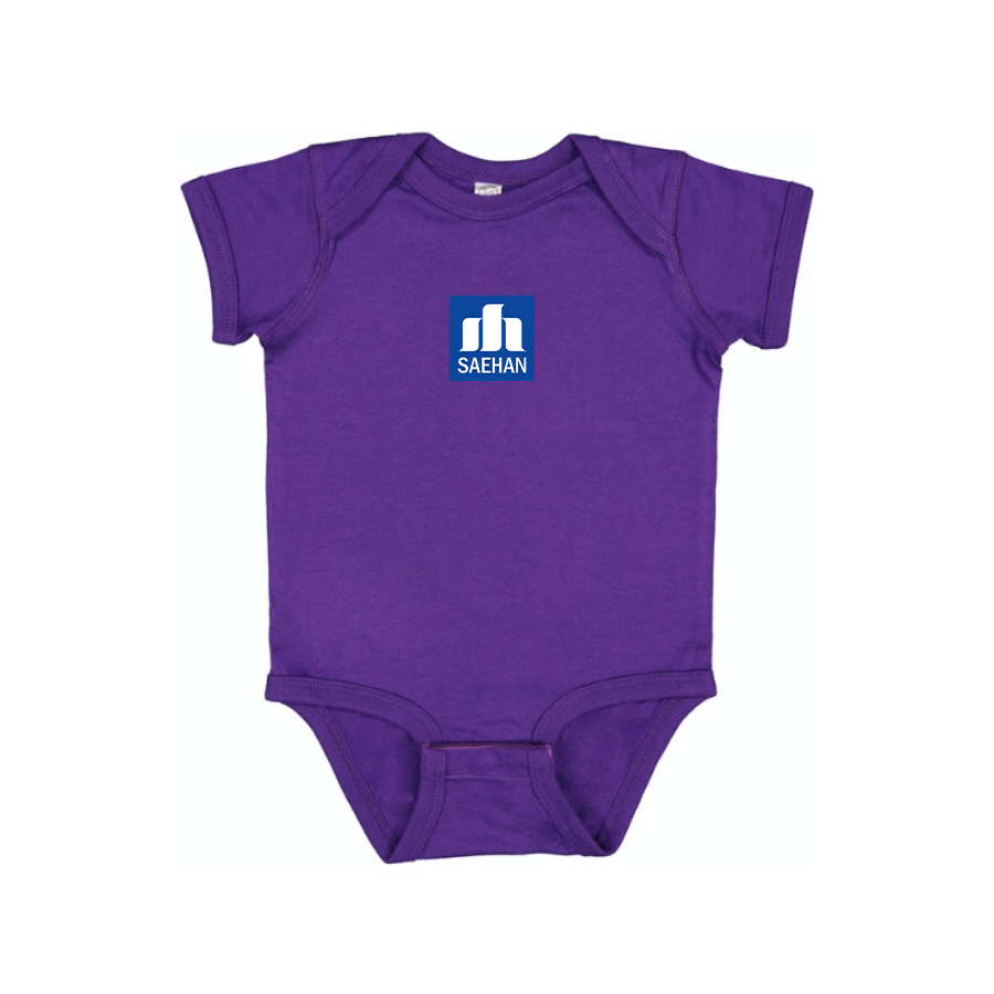 Saehan Motors Logo Baby Romper Onesie