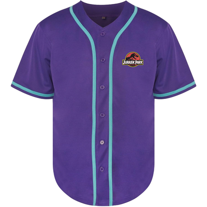 Men's Jurassic Park Movie Baseball Jersey