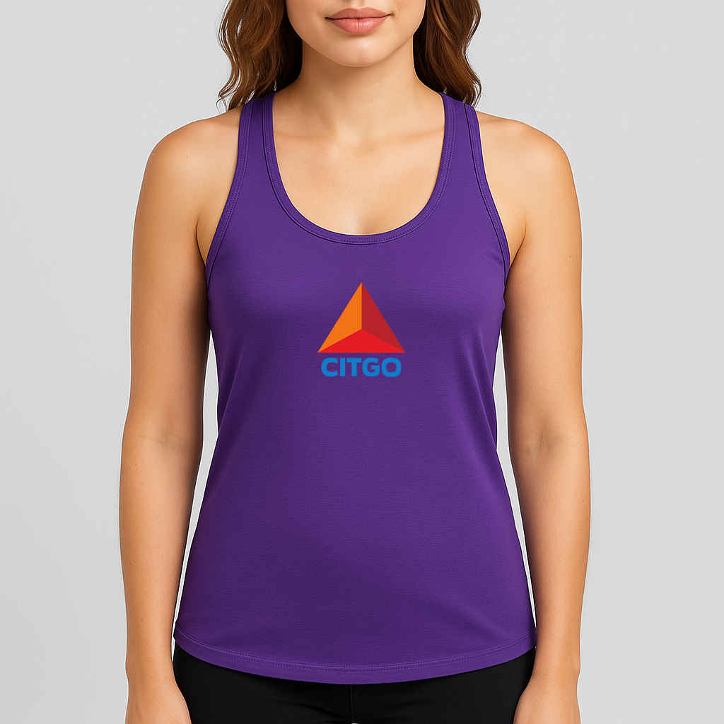 Women's Citgo Gas Station Racerback Tank Top