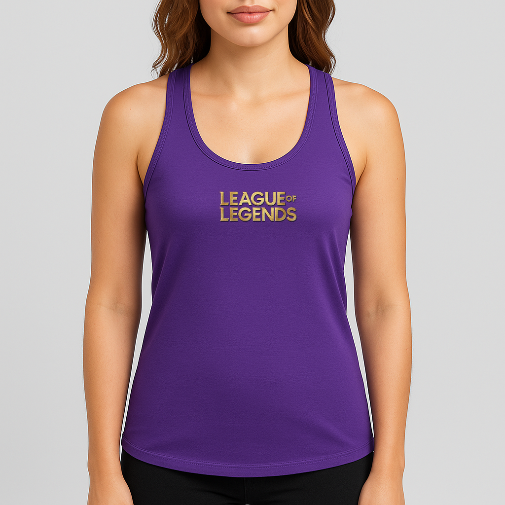 Women's League of Legends Game Racerback Tank Top