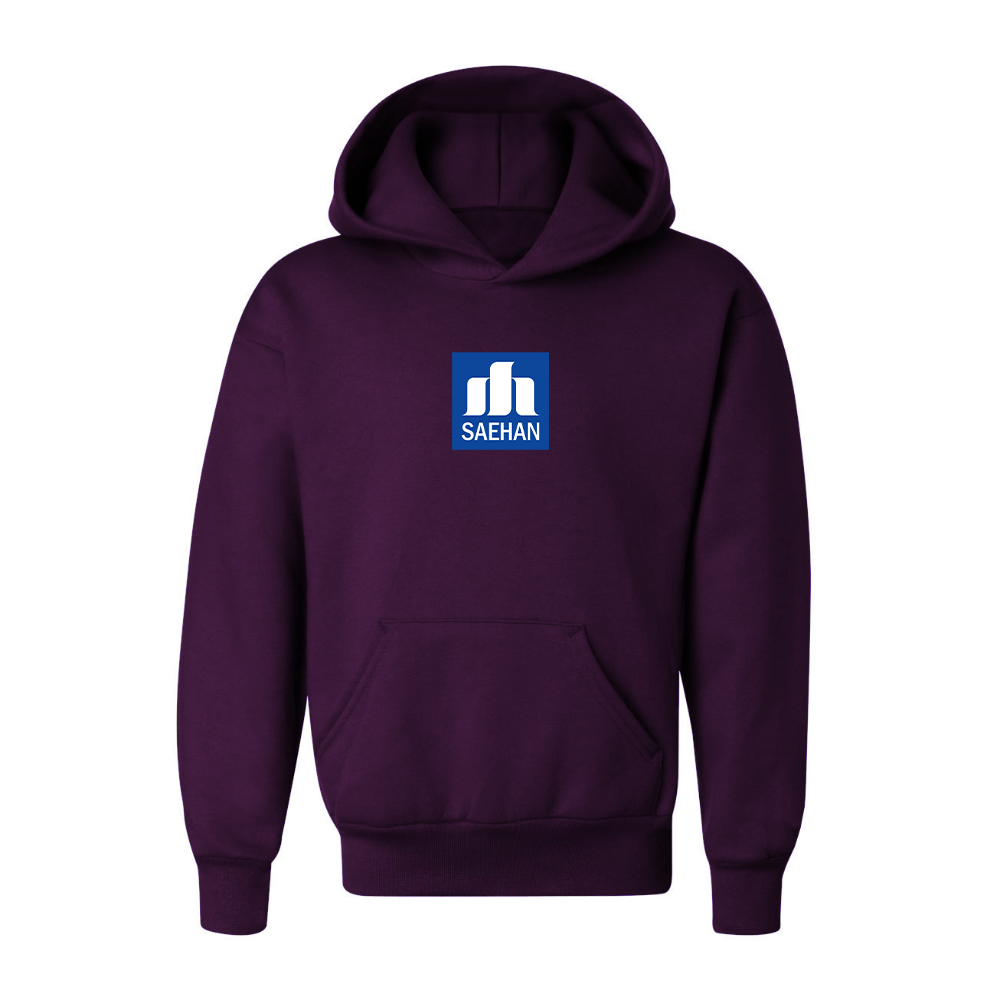 Youth Saehan Motors Logo Pullover Hoodie