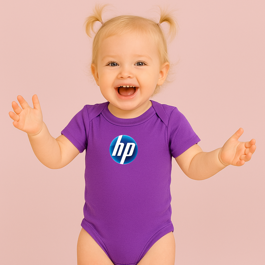 HP Logo Baby Romper Onesie