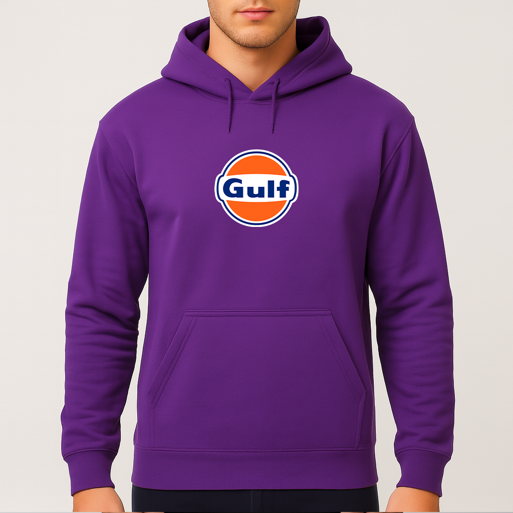 Men's Gulf Oil Logo Pullover Hoodie