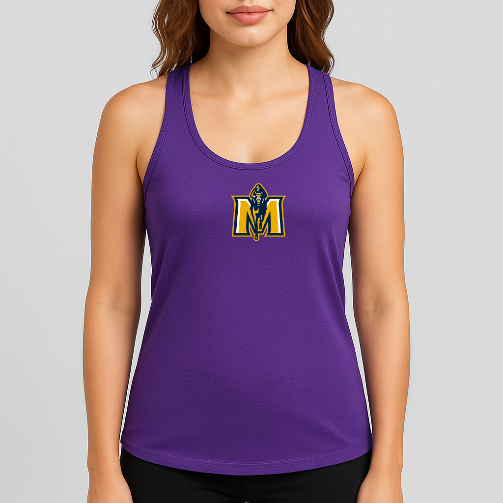 Women's Murray State Racers Logo Next Level Ideal Racerback Tank