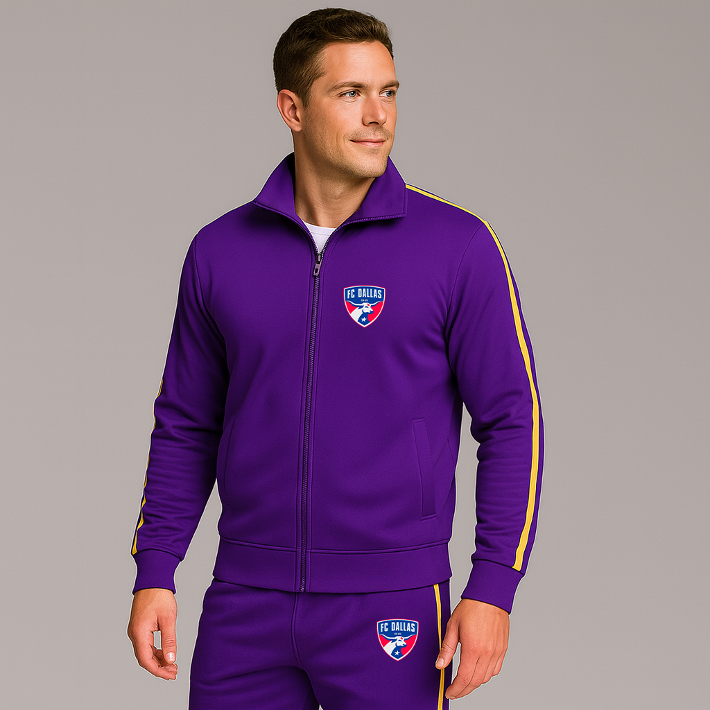 Men's FC Dallas Soccer Logo Dri-Fit TrackSuit
