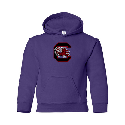 Youth South Carolina Gamecocks Logo Gildan Heavy Blend  Hooded Sweatshirt