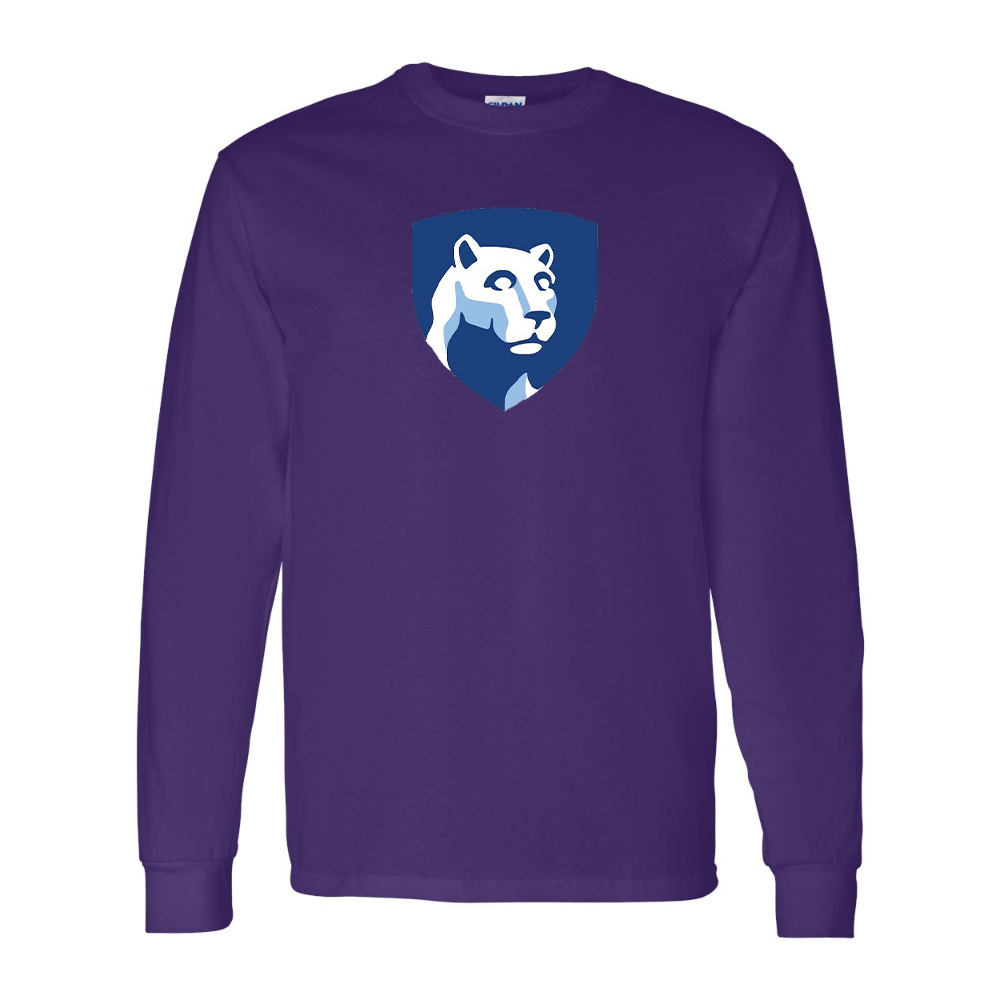 Men's Penn State Symbol Gildan Heavy Cotton Long Sleeve T-Shirt