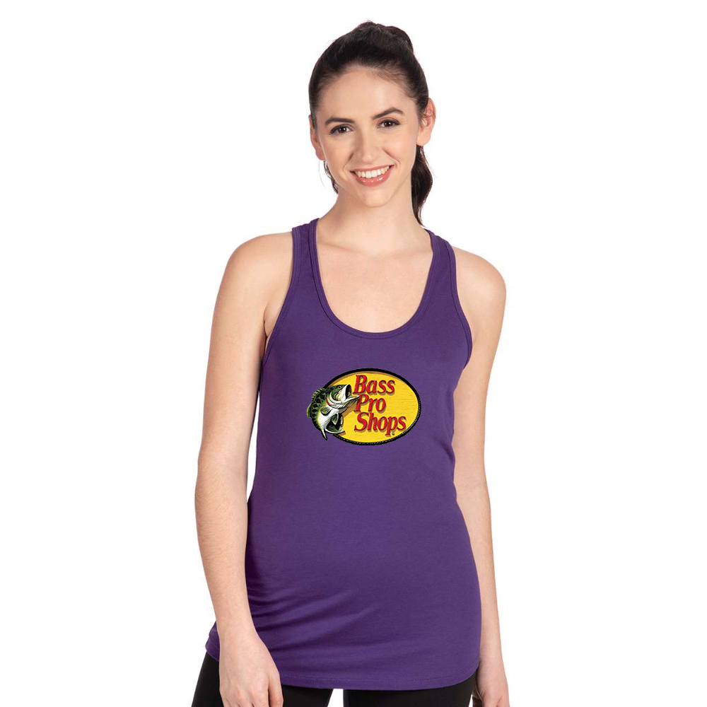Women's Bass Pro Shops Logo Next Level Ideal Racerback Tank