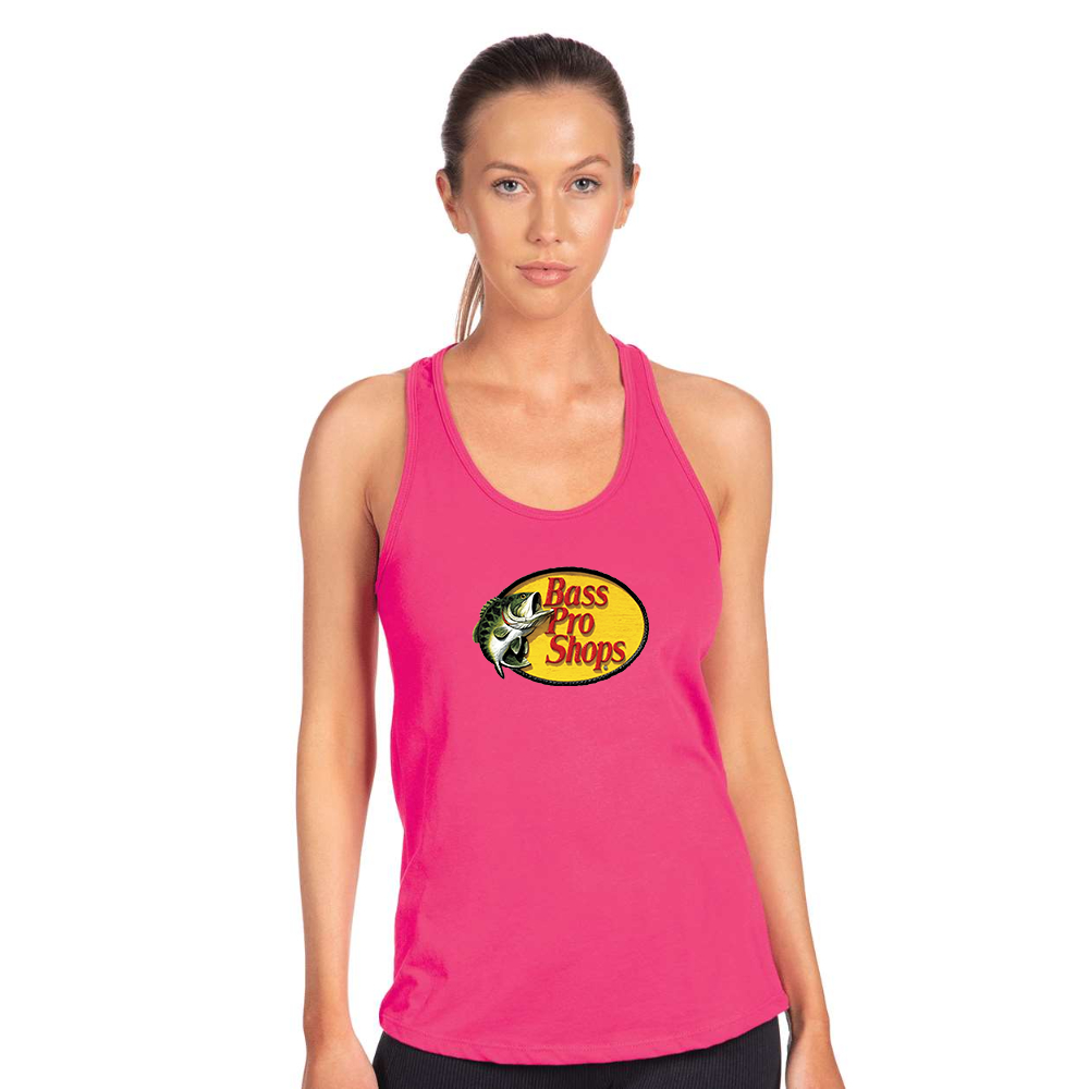 Women's Bass Pro Shops Logo Next Level Ideal Racerback Tank